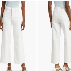 Rails Getty Jean White High Rise Wide Leg